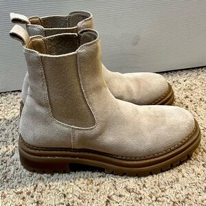 Steve Madden Chelsy leather/suede boots, 7.5